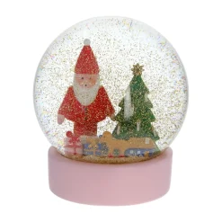 Boule à neige Père Noël et cadeaux