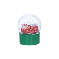Boule à neige véhicule et chien pompier - Croquette