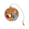 Boule de Noël ocre et tambour