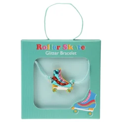 Bracelet à paillettes patin à roulettes