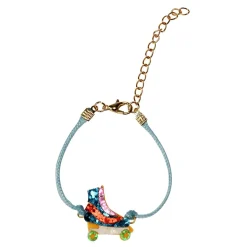 Bracelet à paillettes patin à roulettes