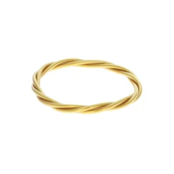 Bracelet doré tressé - grand