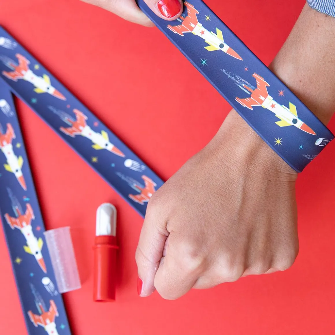 Bracelet enrouleur espace