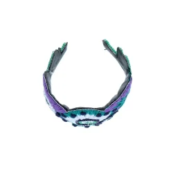 Bracelet fleurs violettes