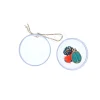 Bracelet gri-gri médaillon bleu