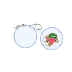 Bracelet gri-gri médaillon vert