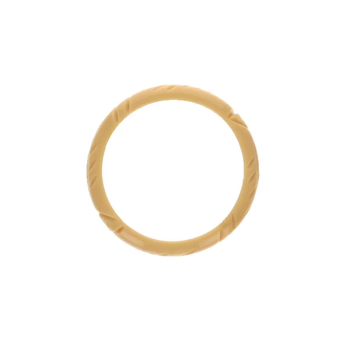 Bracelet jaune pâle