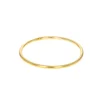 Bracelet jonc en aluminium doré