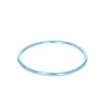 Bracelet jonc en aluminium bleu gris