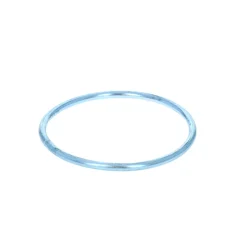 Bracelet jonc en aluminium bleu gris