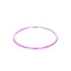 Bracelet jonc en aluminium rose