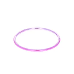 Bracelet jonc en aluminium rose