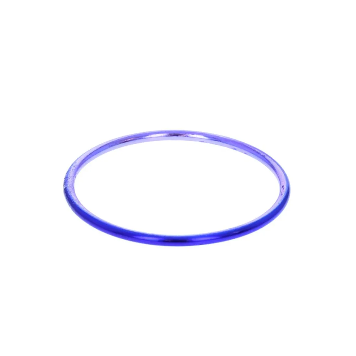 Bracelet jonc en aluminium violet
