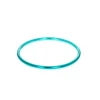 Bracelet jonc en aluminium bleu canard