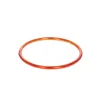 Bracelet jonc en aluminium orange