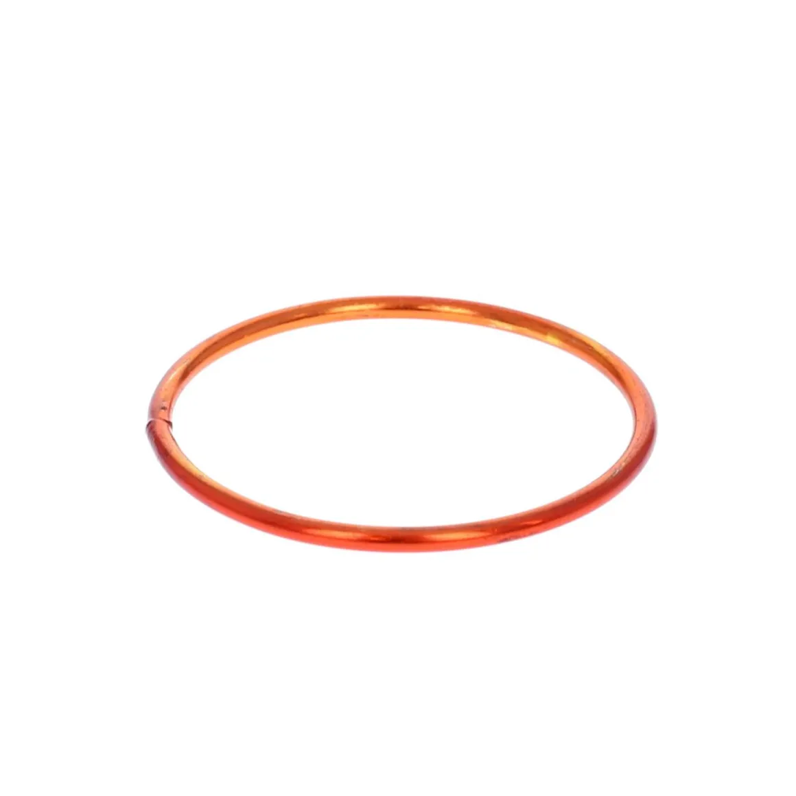 Bracelet jonc en aluminium orange