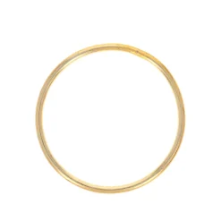 Bracelet jonc en aluminium doré