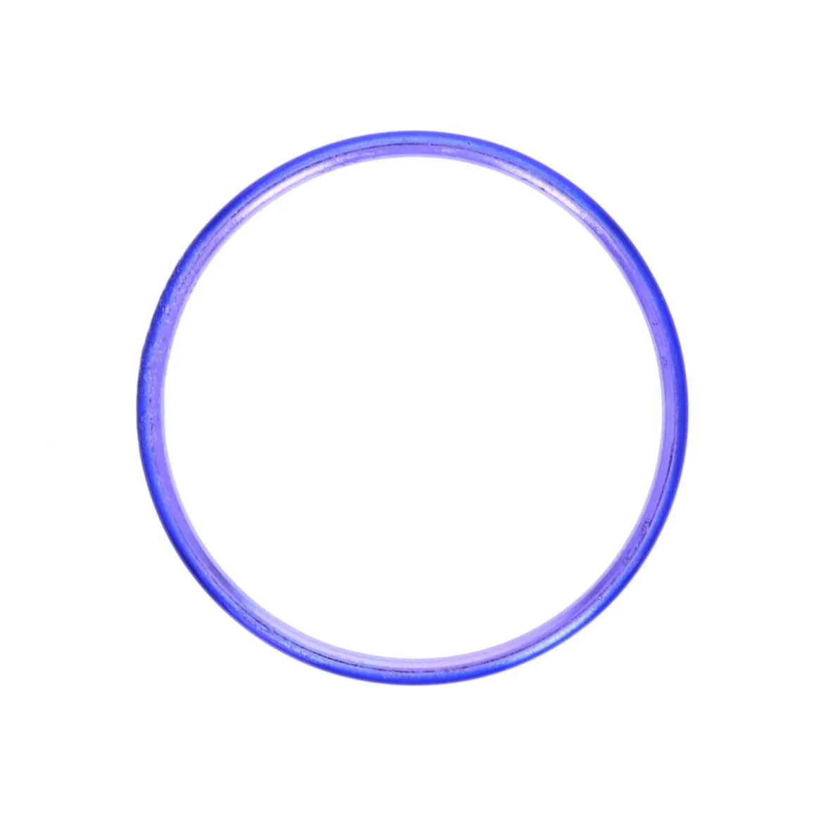 Bracelet jonc en aluminium violet