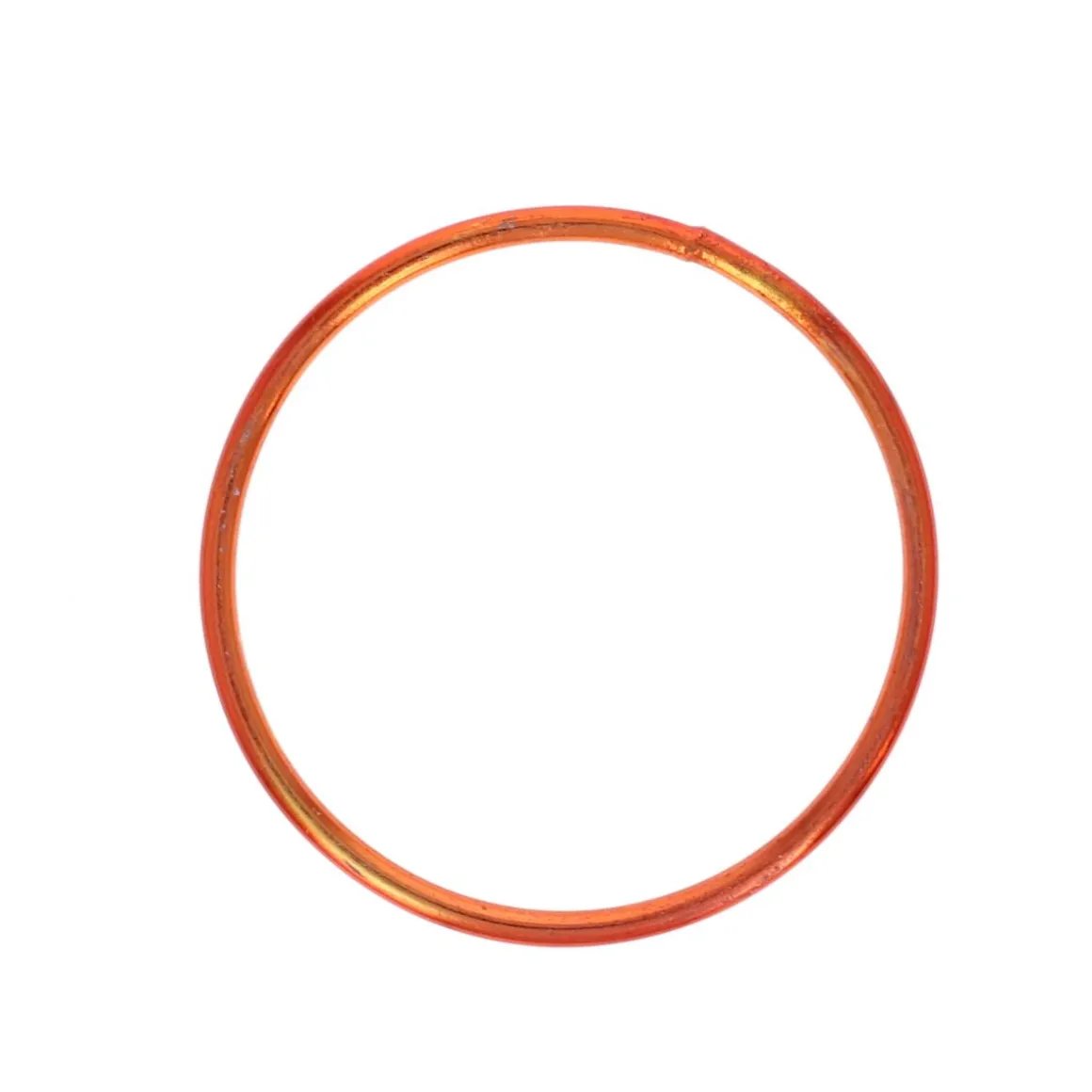 Bracelet jonc en aluminium orange