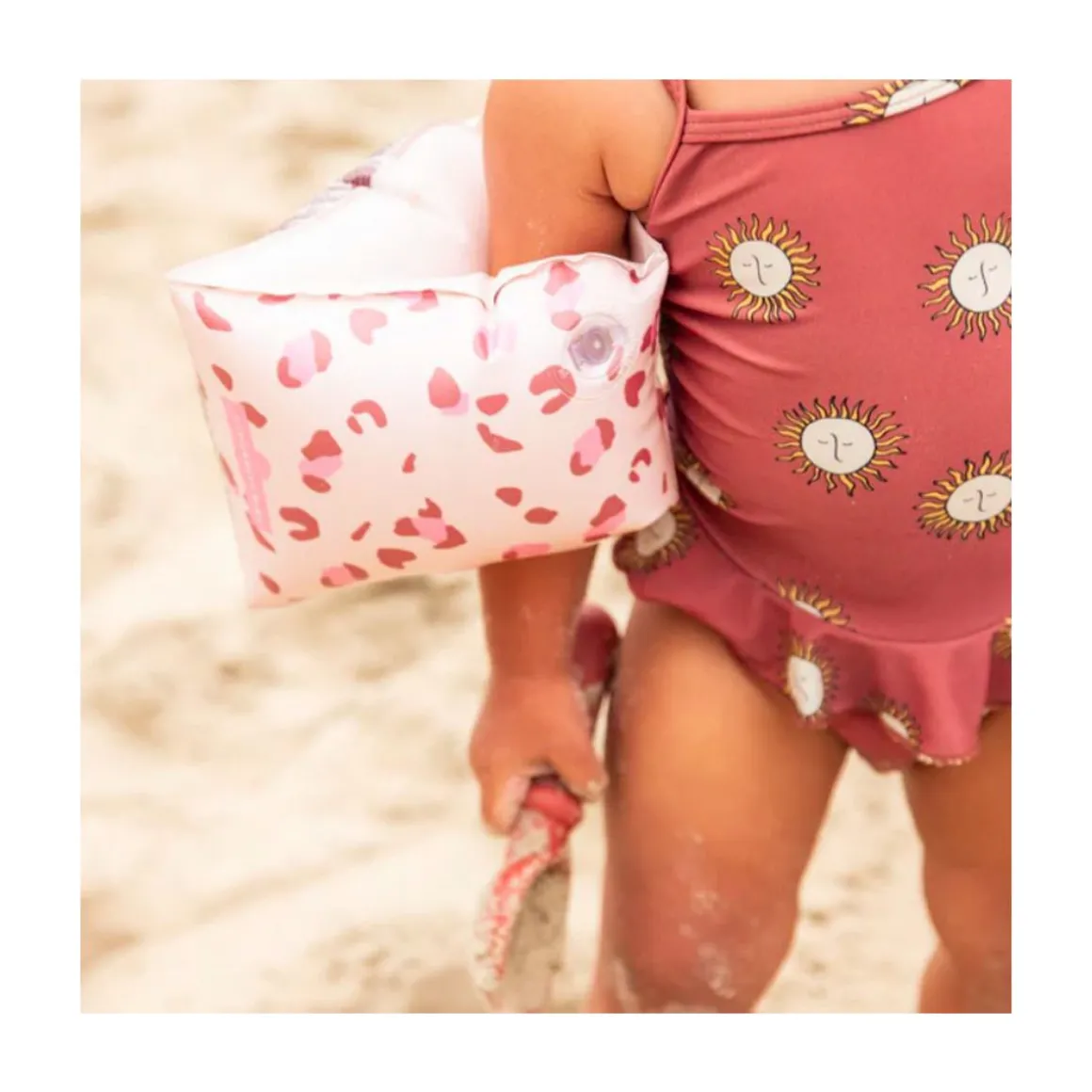 Brassards gonflables enfant Léopard 0-2 ans