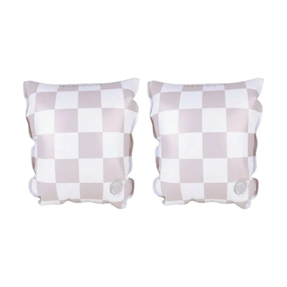 Brassards gonflables enfant à damier