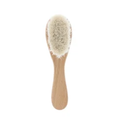 Brosse à cheveux bébé en bois étoiles - Curiosité du ciel