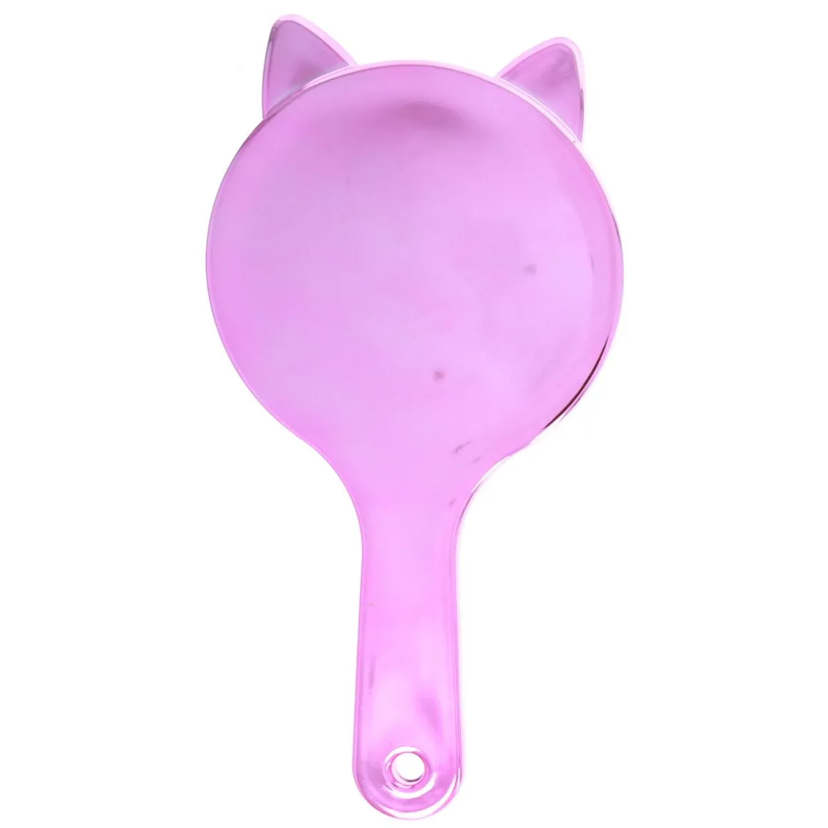 Brosse à cheveux chat rose