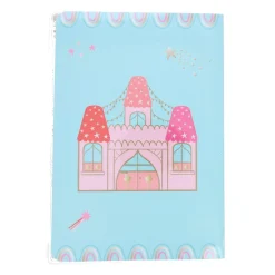 Cahier à paillettes liquide princesses