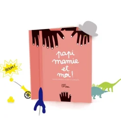 Cahier à remplir "Papi, mamie et moi"