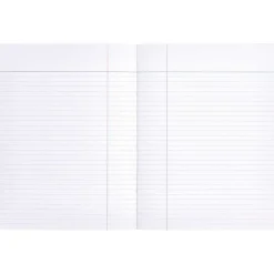 Cahier bleu motifs Nuages