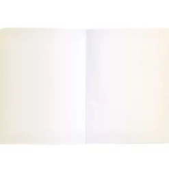 Cahier bleu motifs Nuages