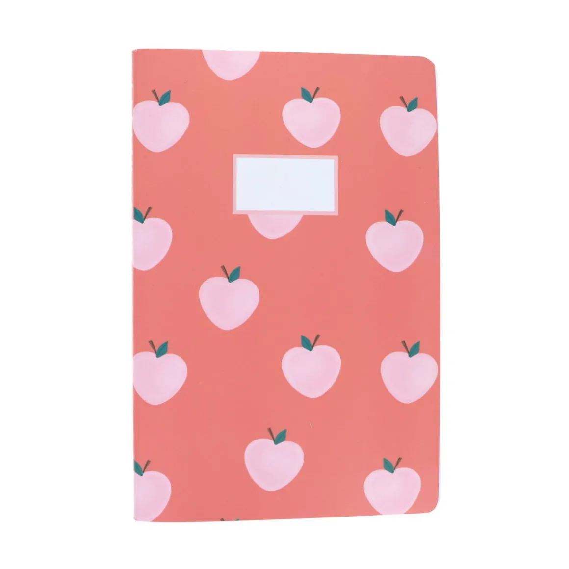 Cahier motifs pommes - Dans mon jardin