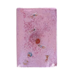 Cahier nageuses paillettes liquides