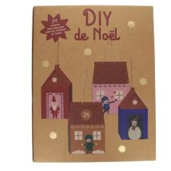 Calendrier de l'Avent maisons de Noël Do It Yourself