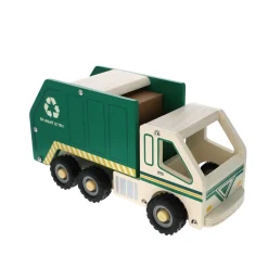 Camion poubelle en bois