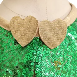 Cape déguisement enfant à sequins multicolores