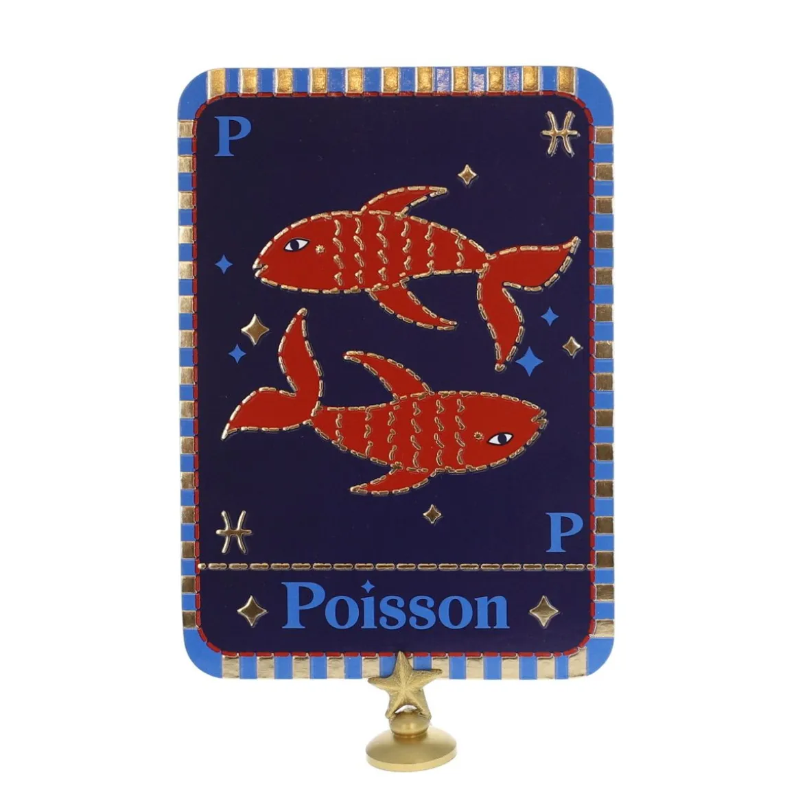 Carte astrologie Poisson