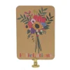 Carte félicitations bouquet de fleurs