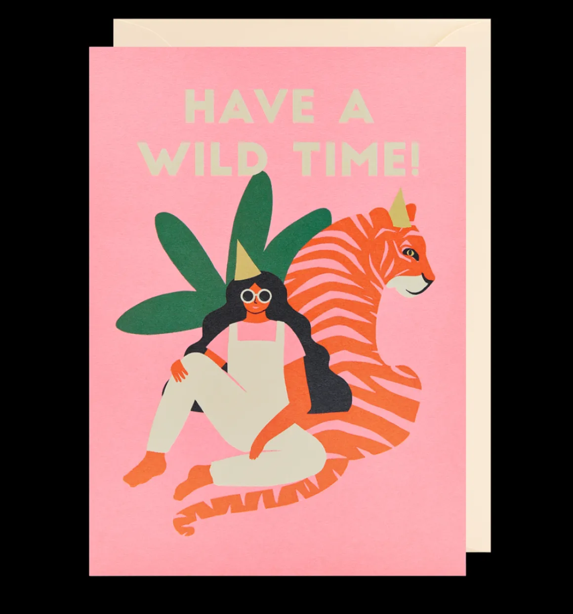 Carte "Have a wild time !"