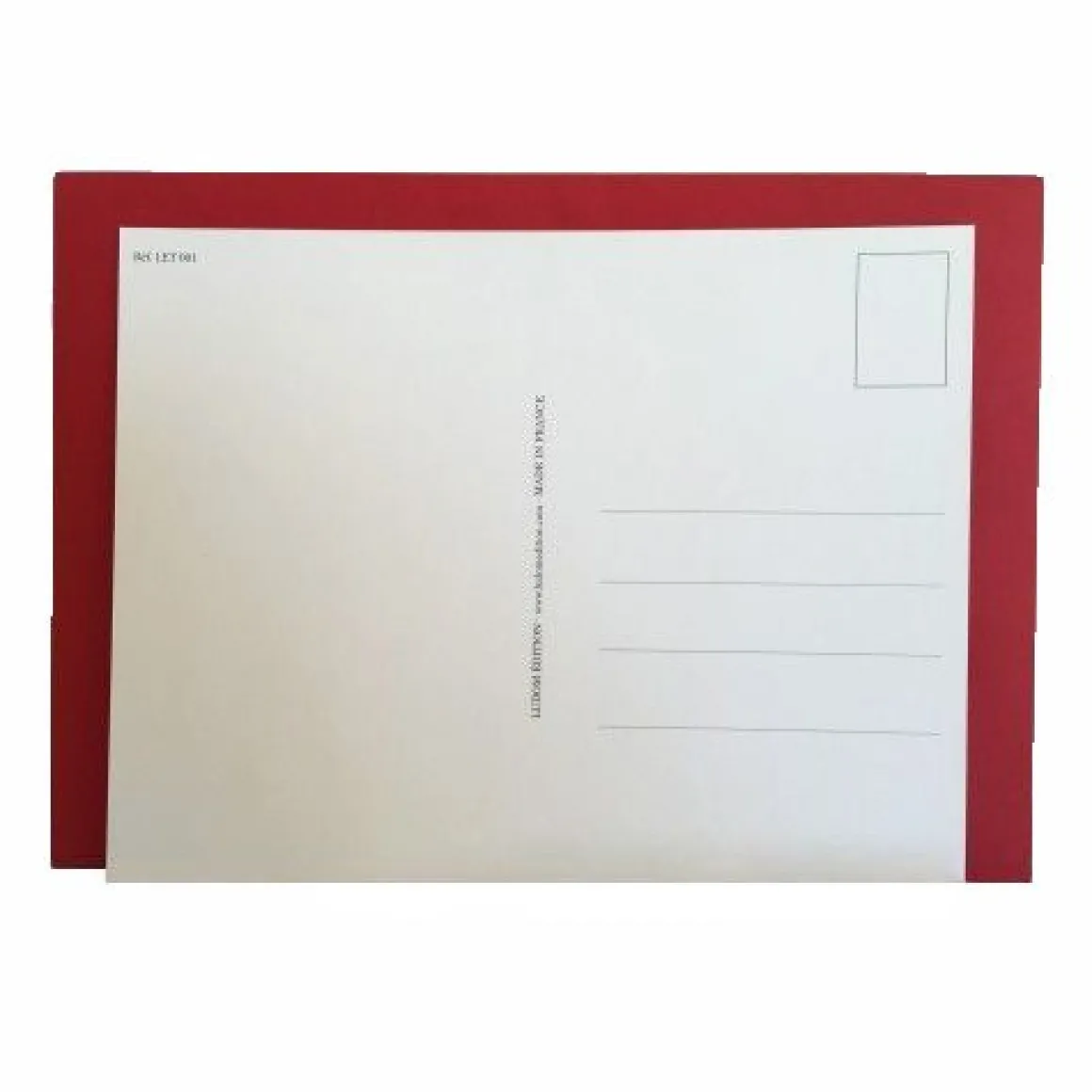 Carte Ma lettre au Père Noël