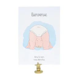 Carte naissance bienvenue nuits blanches