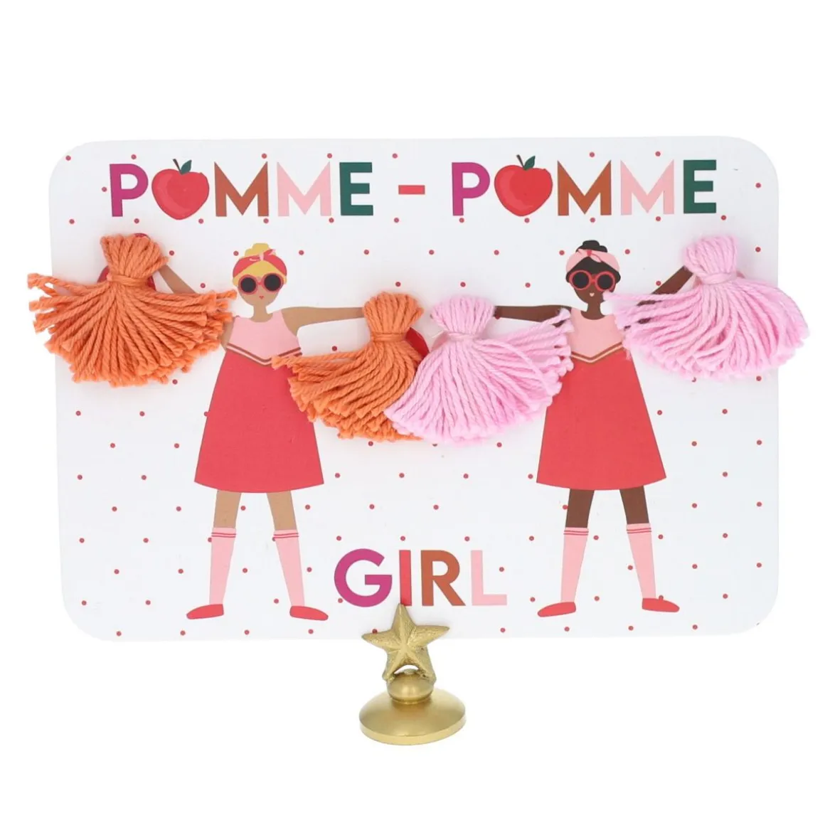 Carte pomme pomme girl