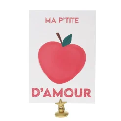Carte p'tite pomme d'amour