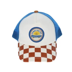 Casquette enfant damier "Comme sur des roulettes" - Skate park