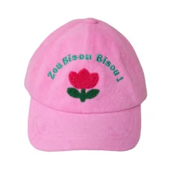 Casquette enfant rose éponge Tulipes - Zou Bisou Bisou !