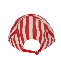 Casquette femme rayée rouge - Trouville