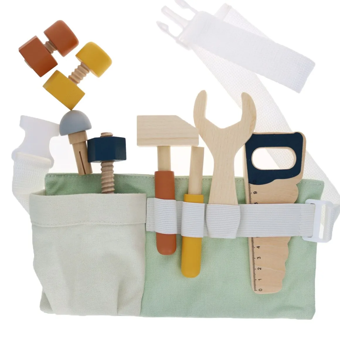 Ceinture à outils en bois