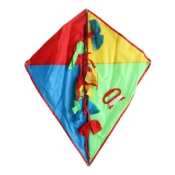 Cerf-volant diamant multicolore