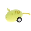 Chaton jaune en bois à remonter