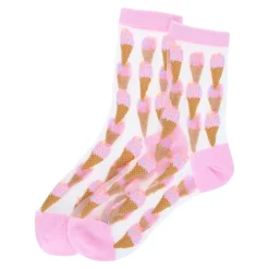 Chaussettes en nylon femmes Glaces - Dolphin Queen